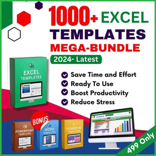 1200+ Ready-To-Use Excel Sheet Templates With Reselling Rights (Instant Access Within 30 Seconds)
