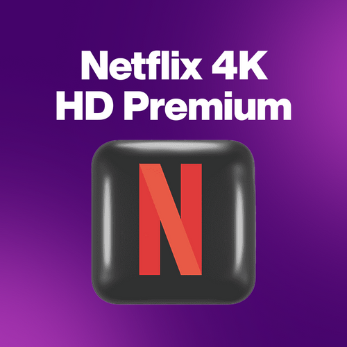 Netflix Premium 4K Economy Plan – Single Screen - NFX-737175
